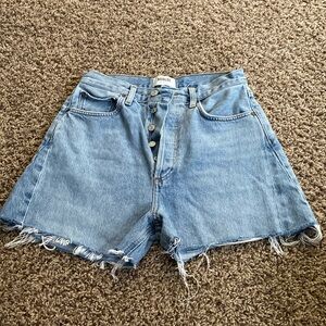 Agolde denim shorts